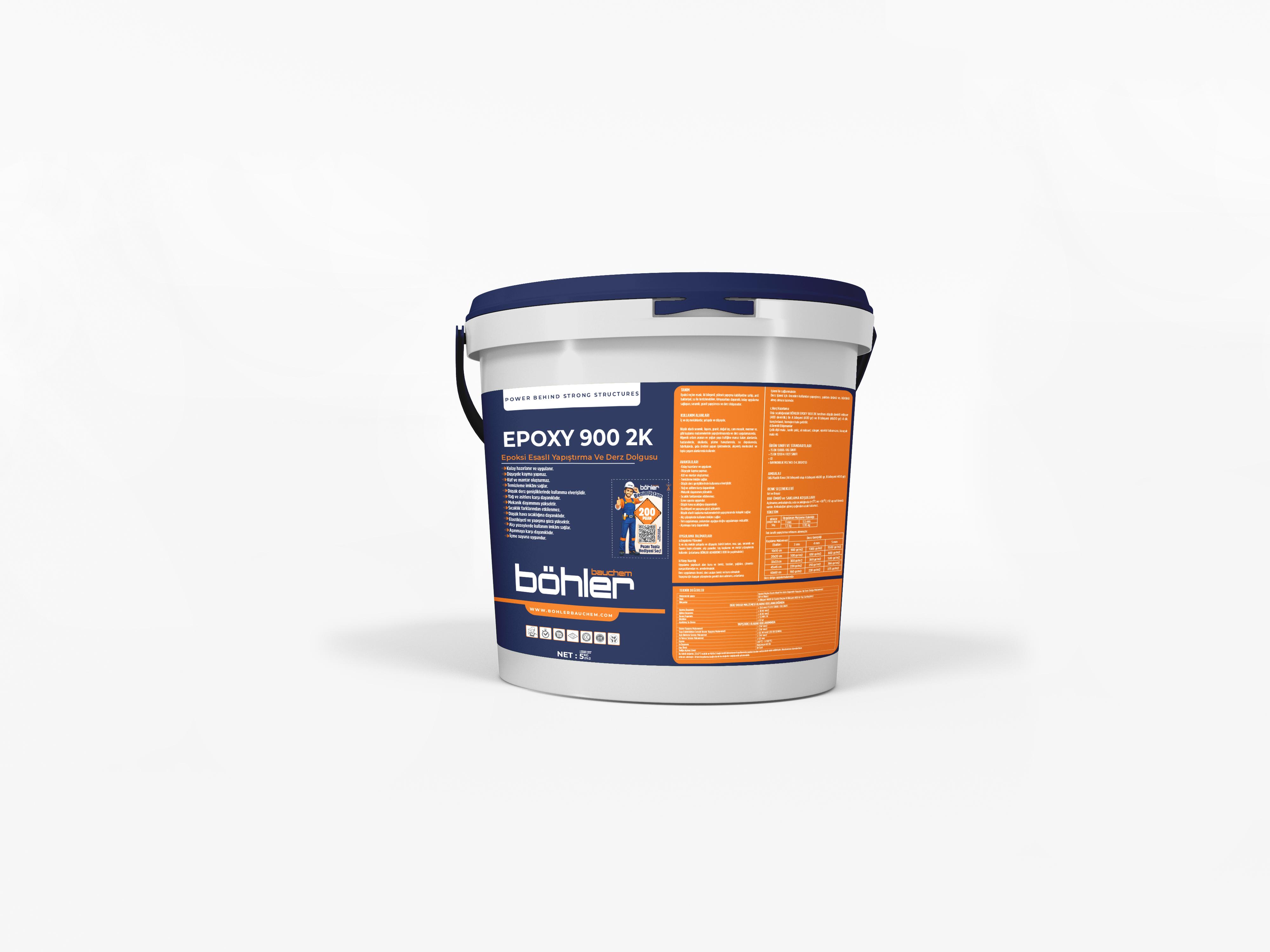 EPOXY 900 Epoksi Esaslı Yapıştırma Ve Derz Dolgu Ürünü