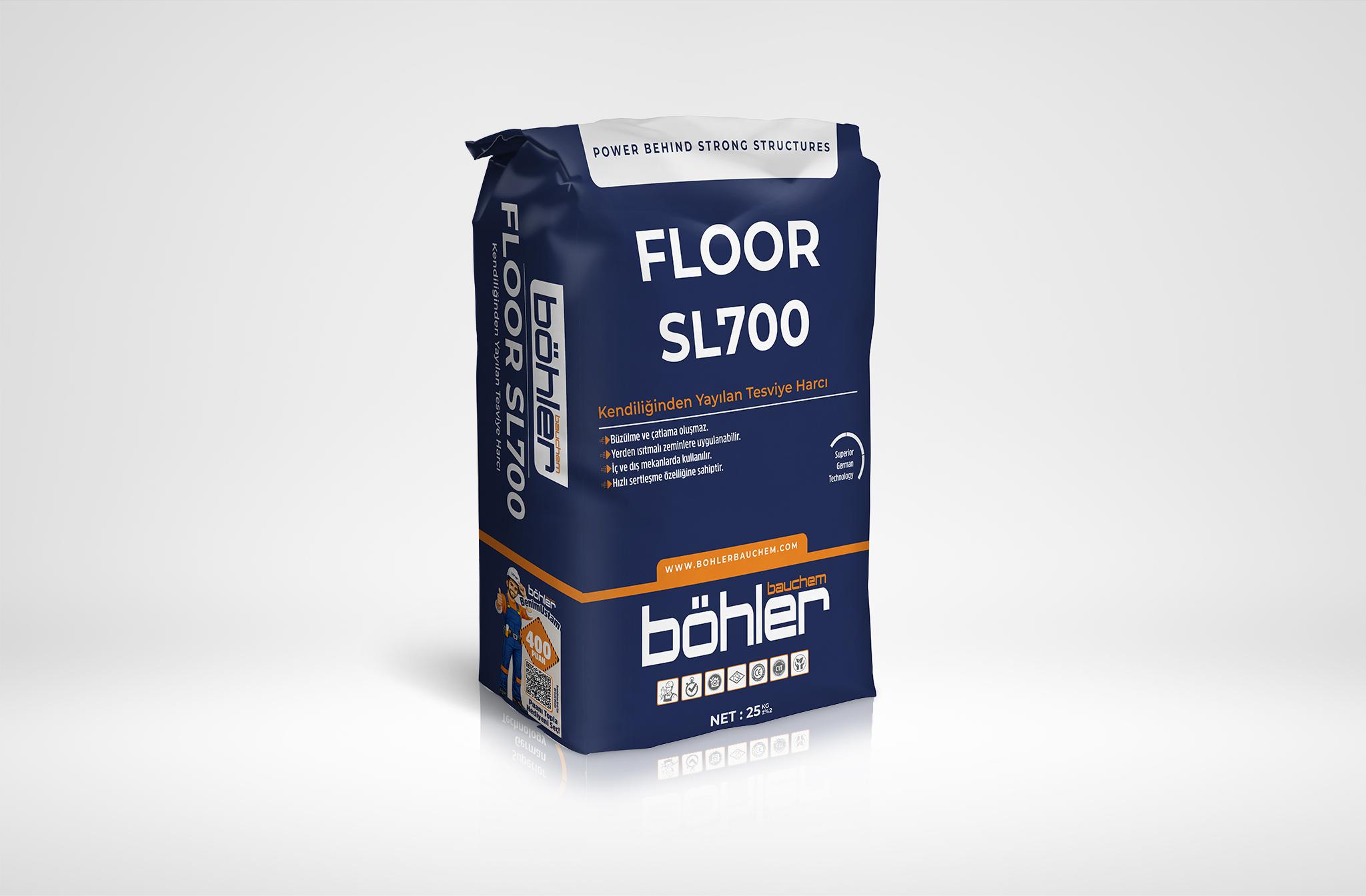 Floor SL700 Kendiliğinden Yayılan Tesviye Harcı